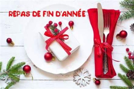 repas entreprise fêtes fin année